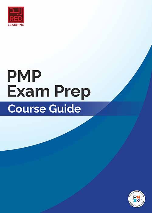 Red Learning Dubai - PMP Exam Prep Student Workbook for Project Management Certification.