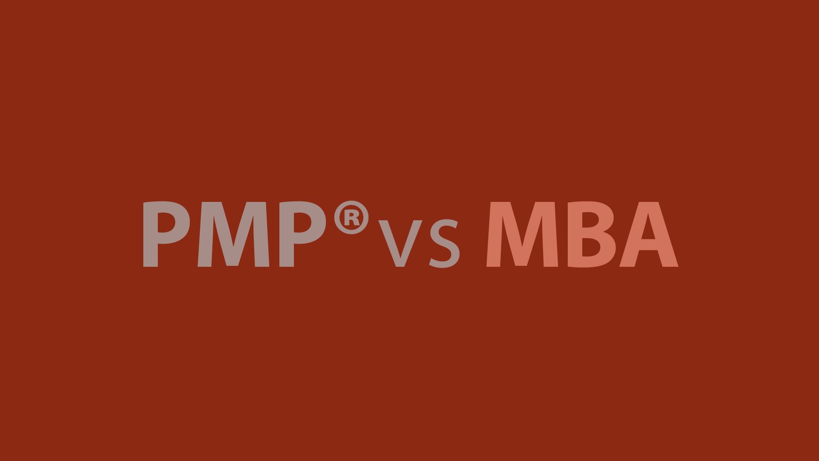 Red Learning Dubai infographic illustrates PMP and MBA paths for career advancement.