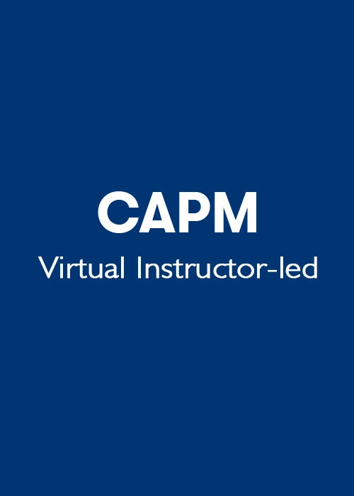 CAPM Virtual Instructor-led